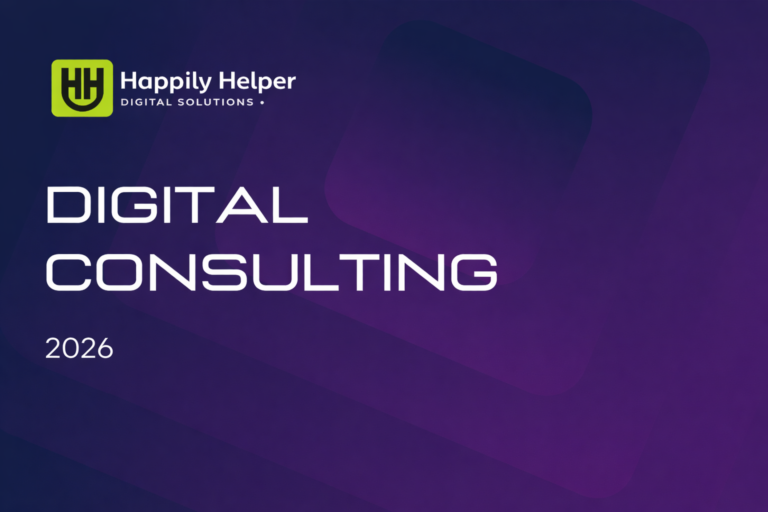 Digital consulting for 2026