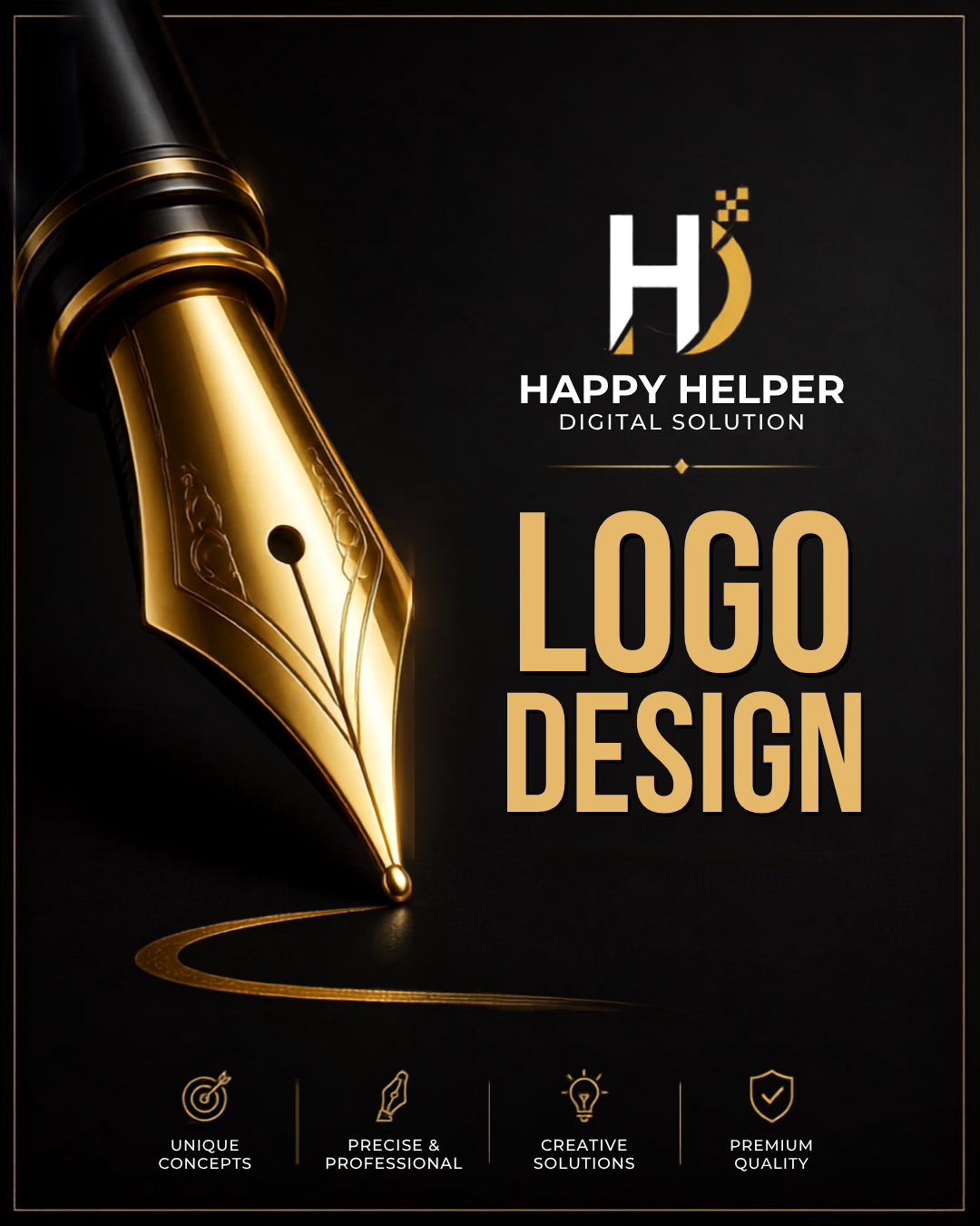 logo design service card